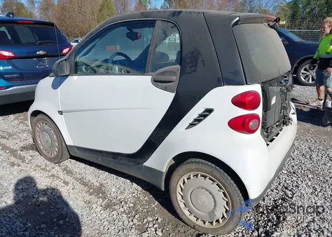 2012 Smart Fortwo Pure из США, поврежденный, VIN WMEEJ3BA1CK571534